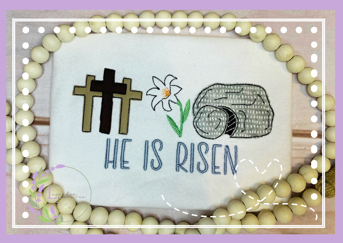 Embroidered He Is Risen Easter Sunday Kids Shirt, Girls Boys Custom Embroidery Applique Shirts, Jesus Lived, Three Crosses Reason for Easter